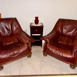 Leather Sofa Set (3)
