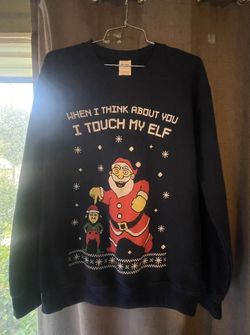 Ugly Christmas Sweater cheeky funny saying