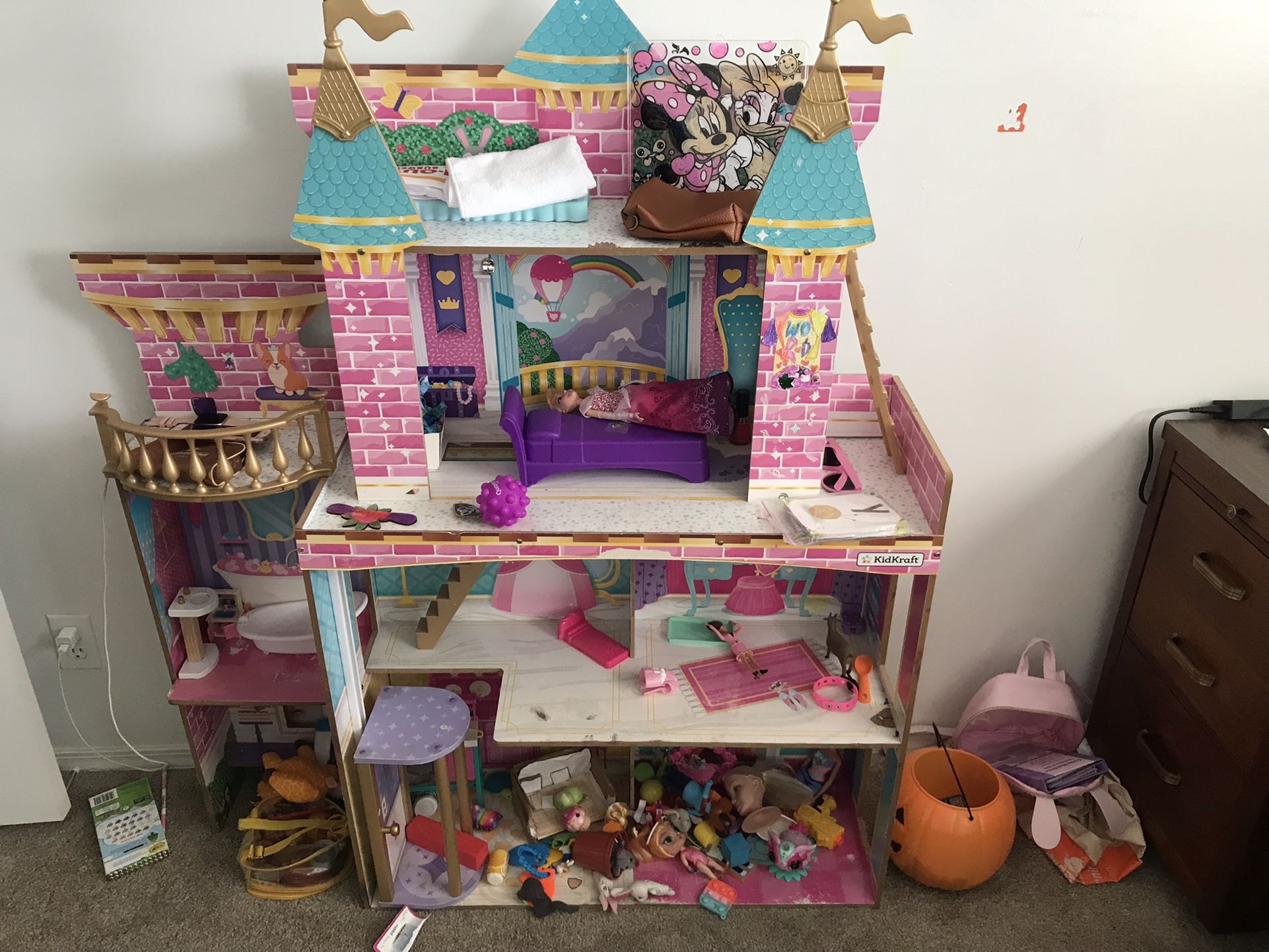 Barbie Wooden Doll House