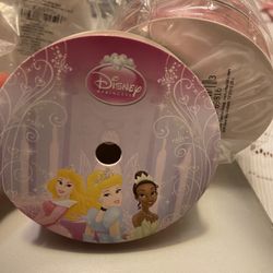 👸Disney Princess Pink Ribbon “Pretty As A Princess” .. Baby Showers/Birthday/Quincenera 