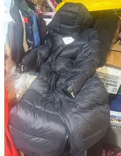 Moncler Black Puffer Down Coat