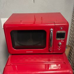 Mini Fridge With Matching Microwave