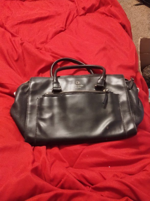 Black Kate Spade Tote Bag