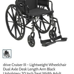 drive Cruiser III - Lightweight Wheelchair 