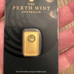 5g 99.99% Pure Gold Bars