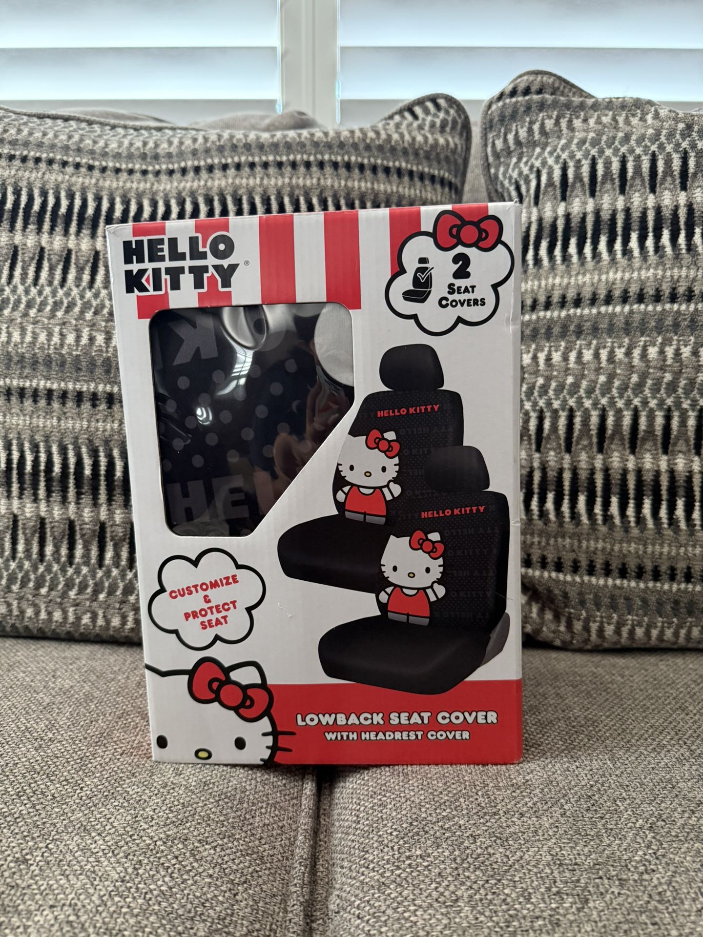 Hello kitty car seat covers