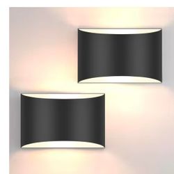 WALL SCONCES SET OF 2 BRAND NEW 3 SETTINGS HARDWIRED