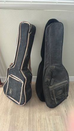 Two Black Levy’s Soft Guitar Gig Bags