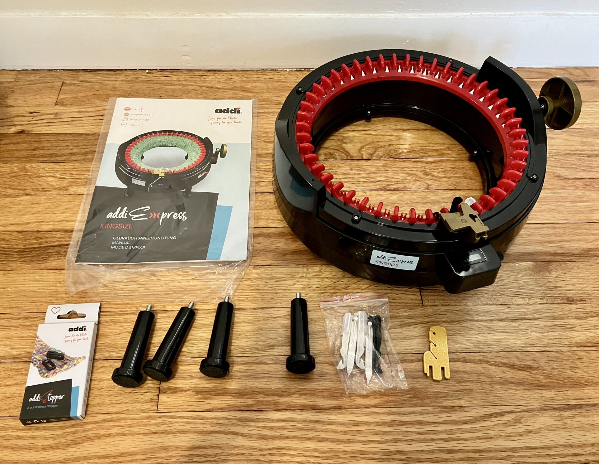 Addi Express King Size Knitting Machine Kit Extended Version