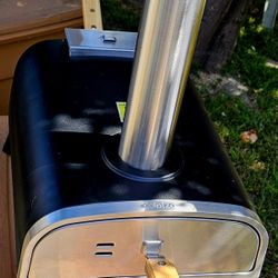 aidpiza Pizza Oven Outdoor 12" Wood Fired Pizza Ovens Pellet Pizza Stove for outside, Portable Stainless Steel Pizza Oven for Backyard Pizza Ovens