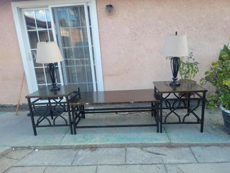 3 Tables 2 Lamps Need Gone Asap