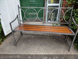 Foldable Metal Bench