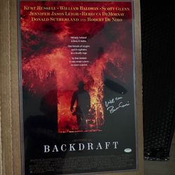 Backdraft Signed Poster