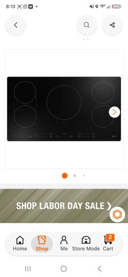 GE Profile induction cook top