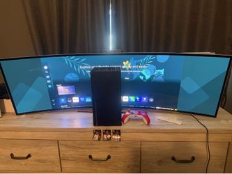 49” Curved Samsung G9 Gaming monitor w/ Xbox series X