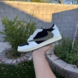Jordan 1 Travis Scott Low Olives  (Read Description) 