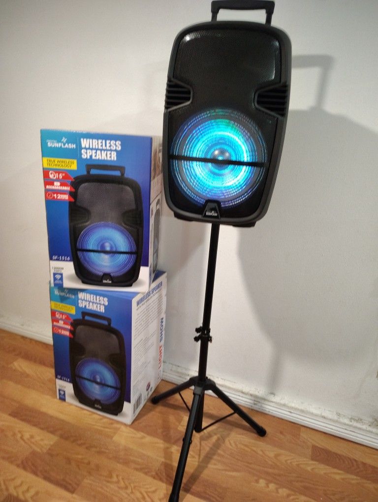 Speaker 15 Inch Bluetooth