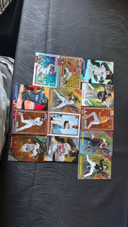 MLB Baseball Trading Cards Lot Topps Chrome