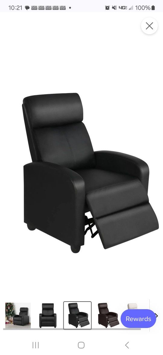 Recliner Chair , Black