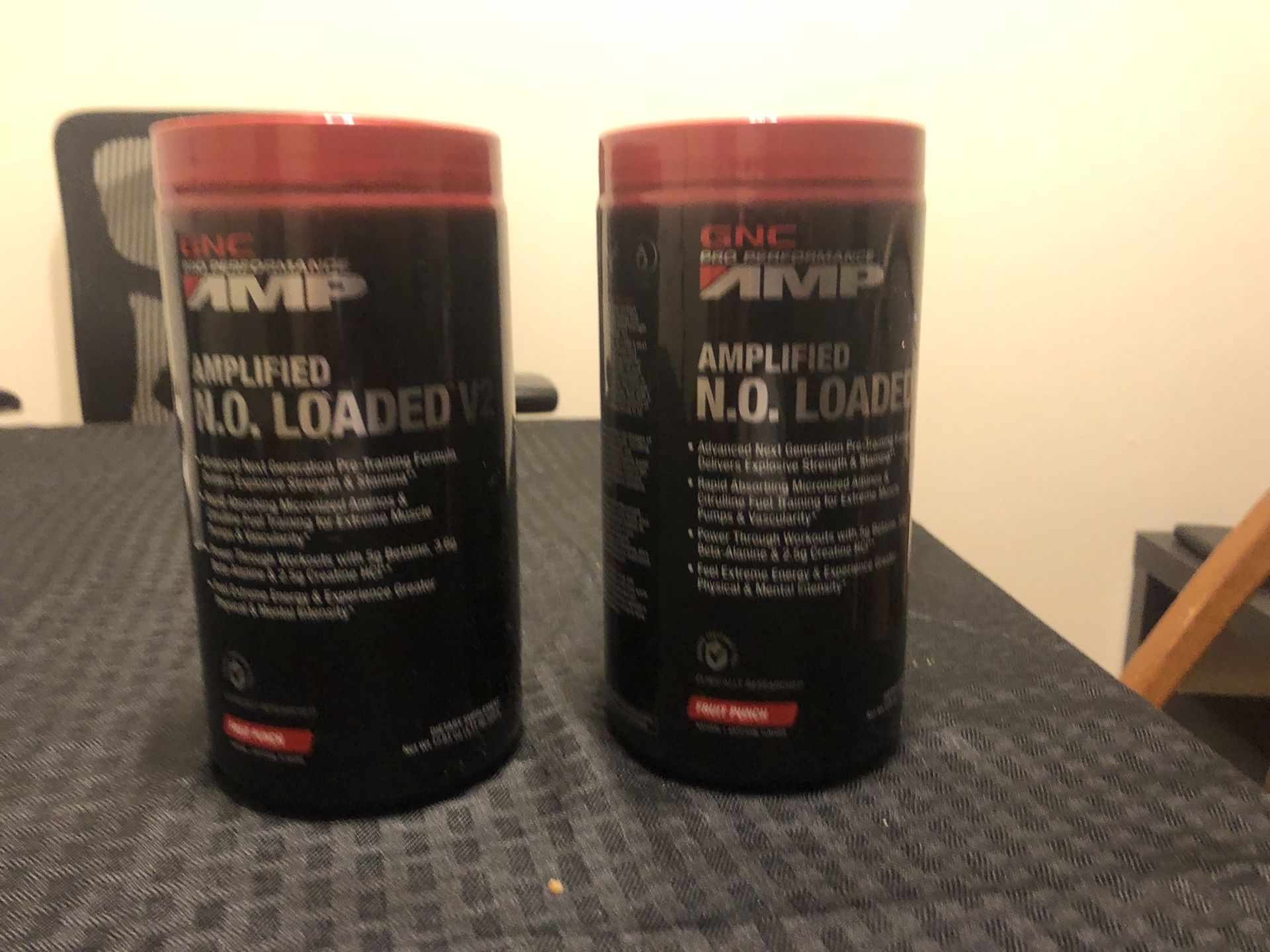 GNC Amplified N.O. Loaded V2-Fruit Punch