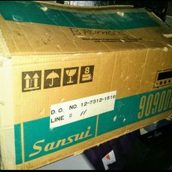 Sansui 9090db stereo receiver in original box