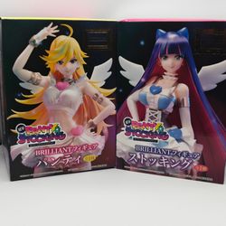 Sega "Brilliant" prize figures of Panty and Stocking from the Panty & Stocking with Garterbelt
