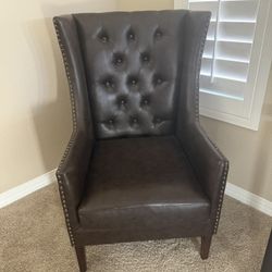 Mid Century Modern Wingback Chair