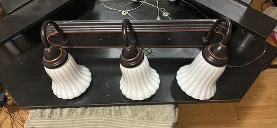Project Source Shaker Park 3-light vanity light