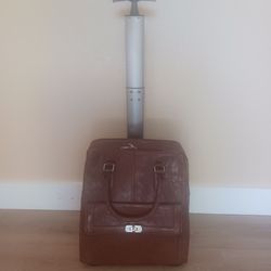  New Office Luggage Leather Color Brown