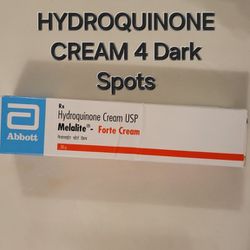 4% Hydroquinone Dark Spots, Melasma, Discoloration, Hyperpigment, Skin Lightening Cream Ex 01/26