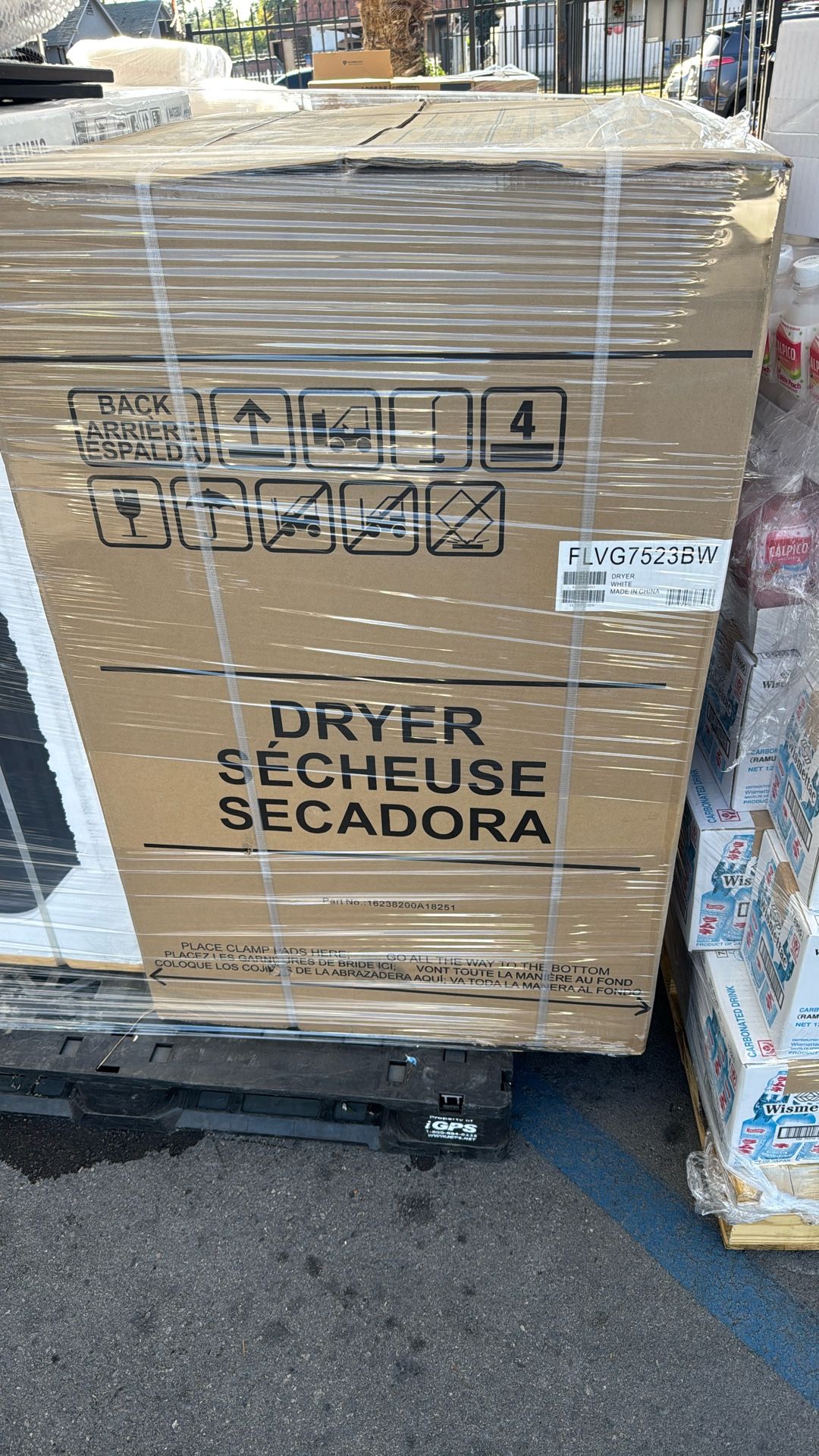 Frigidaire 7 Cu. Ft. Gas Dryer