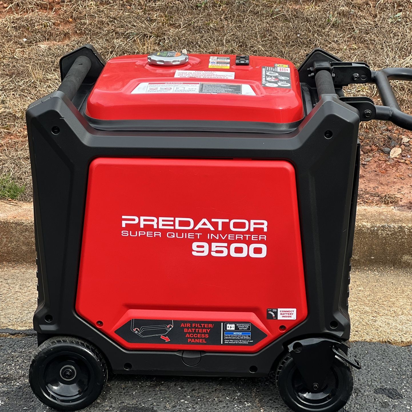PREDATOR5000 Watt DualFuel SUPER QUIET Inverter Generator, 49 OFF