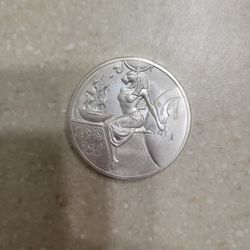 High Relief Egyptian God's Series 2 Oz 999 Silver Coin