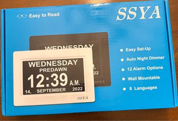 SSYA Digital Clock