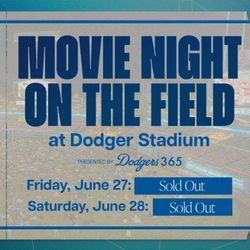 Sandlot Dodger Movie Night 
