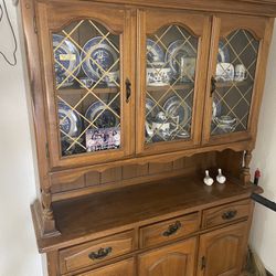 China Cabinet - W/ Or Without China