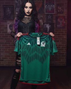 Adidas Mexico Home Soccer Football Jersey World Cup Mens size Large