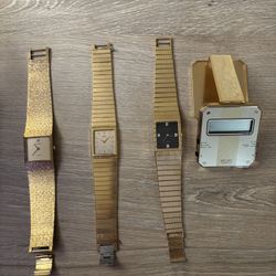 2 Seiko, 2 Wittnauer 