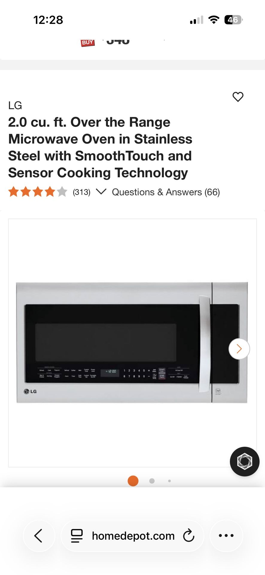 LG Microwave Oven