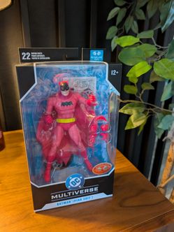 DC multiverse Red platinum Pink Batman