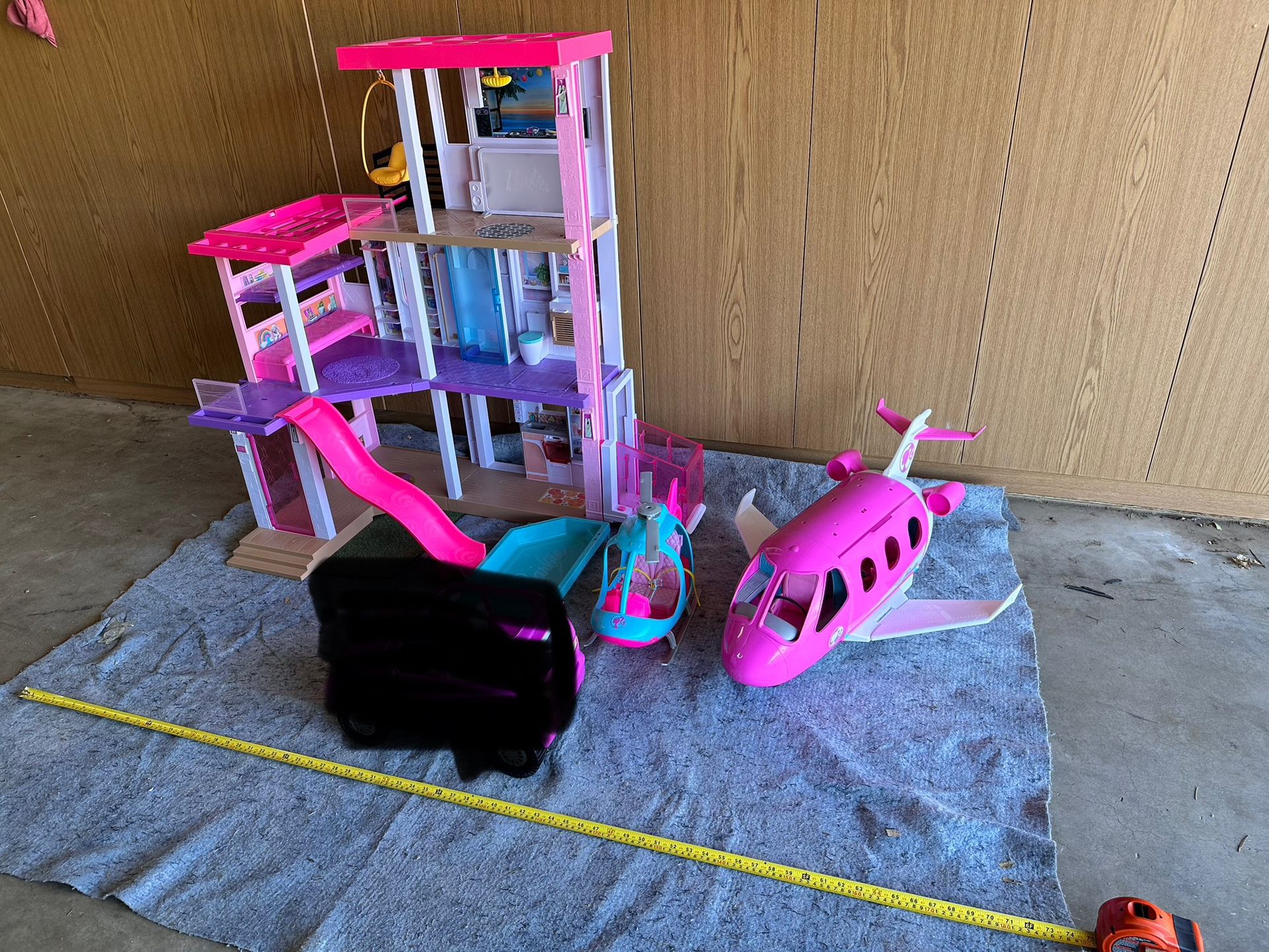 Barbie Dream House, Airplane, SUV & Helicopter ** SEE OTHER LISTING FOR BARBIE ACCESSORIES **