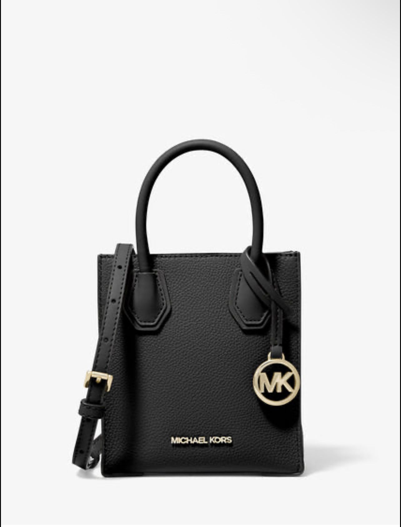 Michael Kors Mercer Extra Small Peddled Leather Crossbody Bag