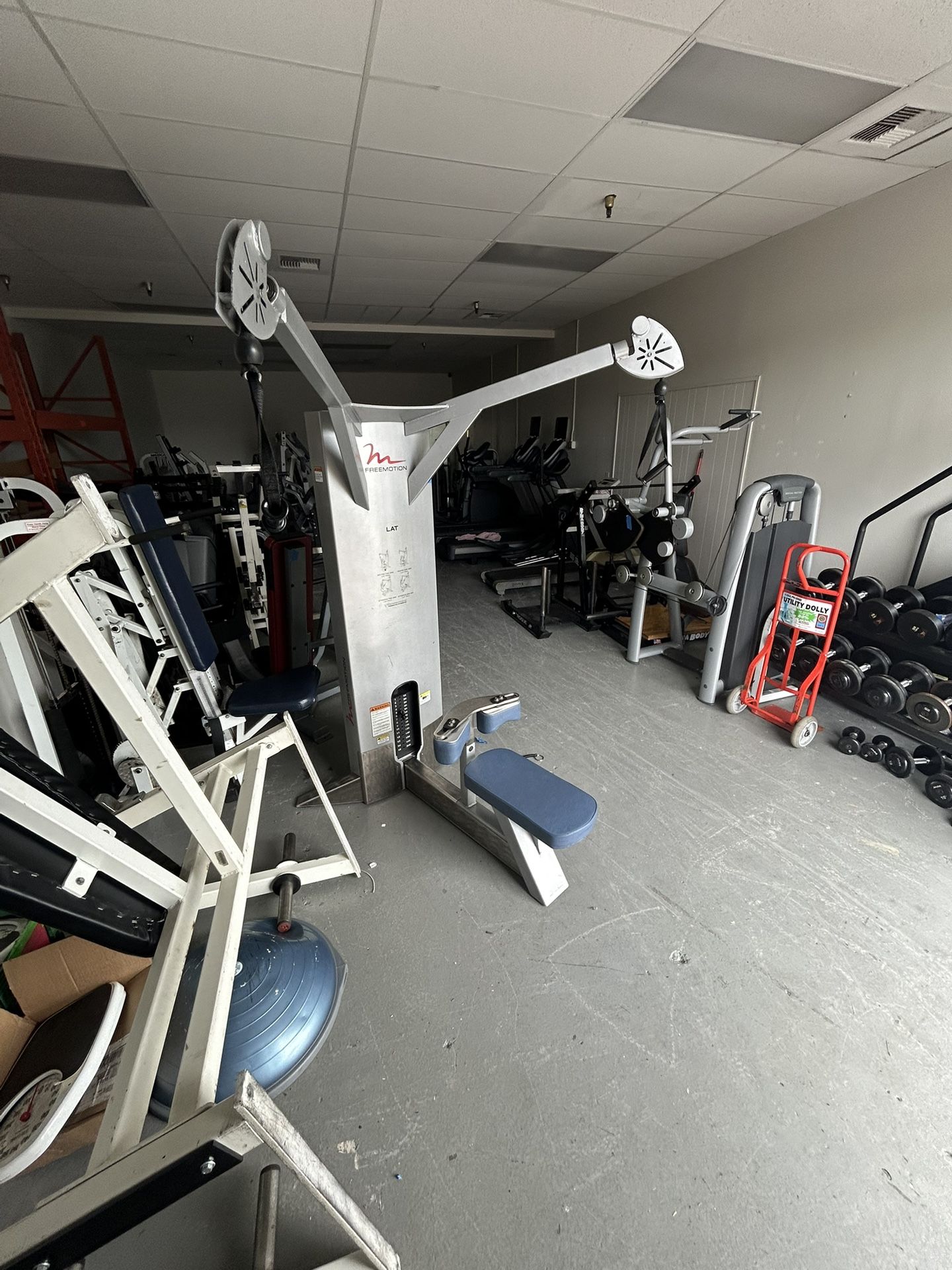 Freemotion Lat Pulldown.