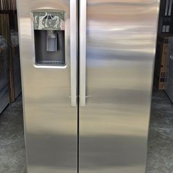 Ge Fridge Side By Side Size 36w 31d 69h) I Can Help You With Free Delivery Within 10 Miles Distance 