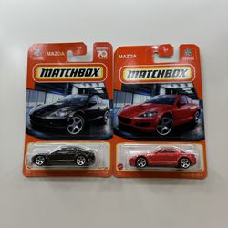 Matchbox Mazda RX8 Red and Black