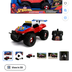 Spiderman truck toy