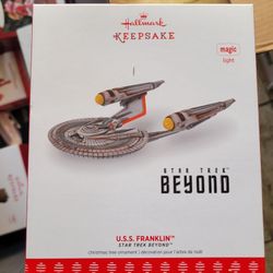 Uss Franklin Star Trek Ornament Hallmark 