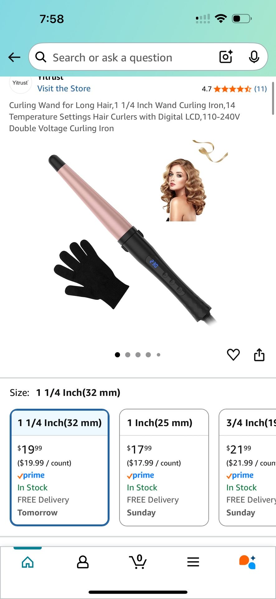 Curling Iron Wand