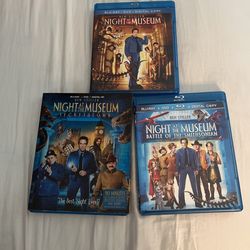 Blu-ray Movies Night At The Museum Series