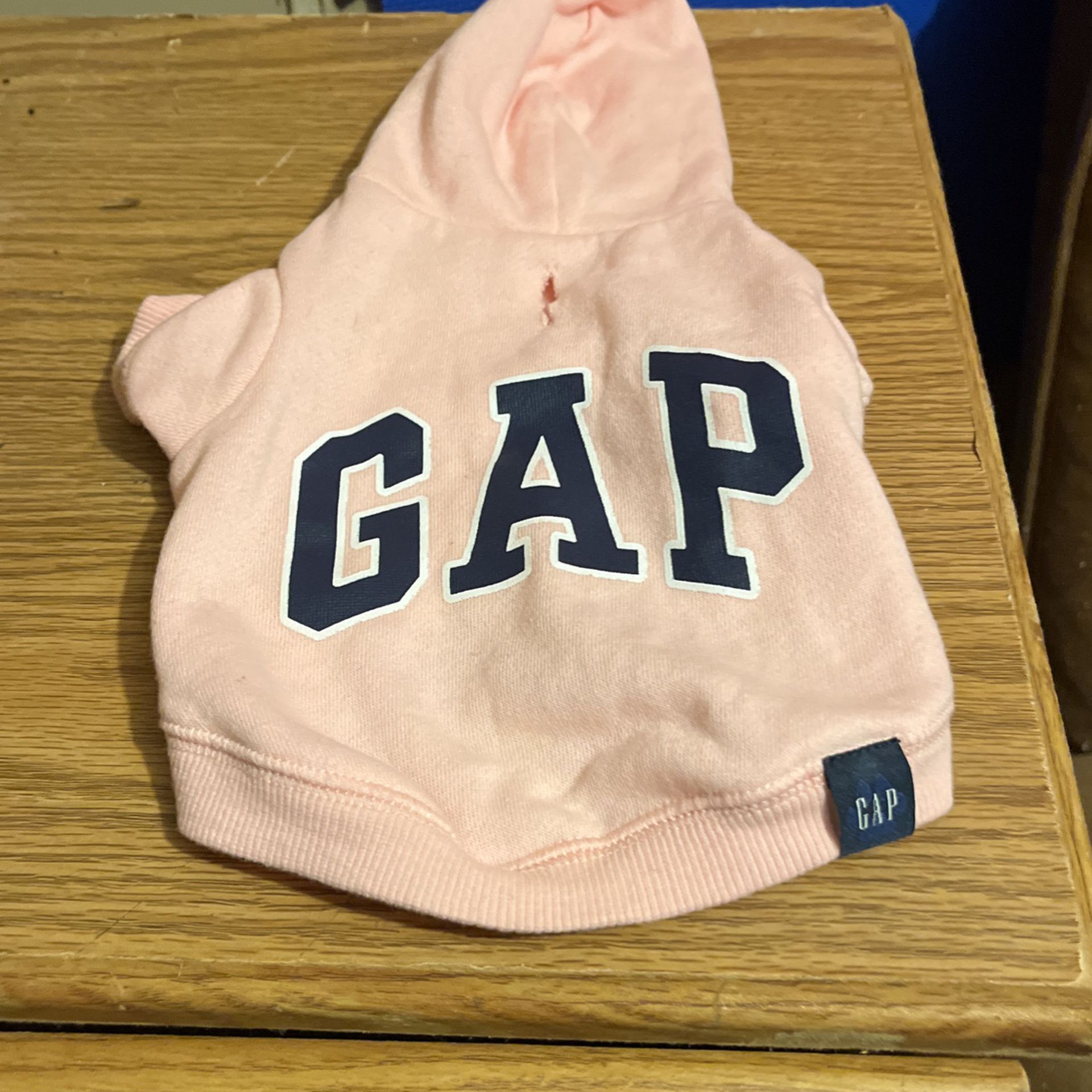 Pink Gap Hoodie For Dogs 